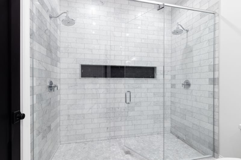 Open Concept Shower Design